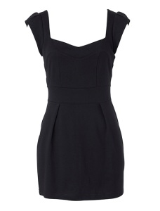 French Connection Georgia Jersey Cap Sleeve Dress